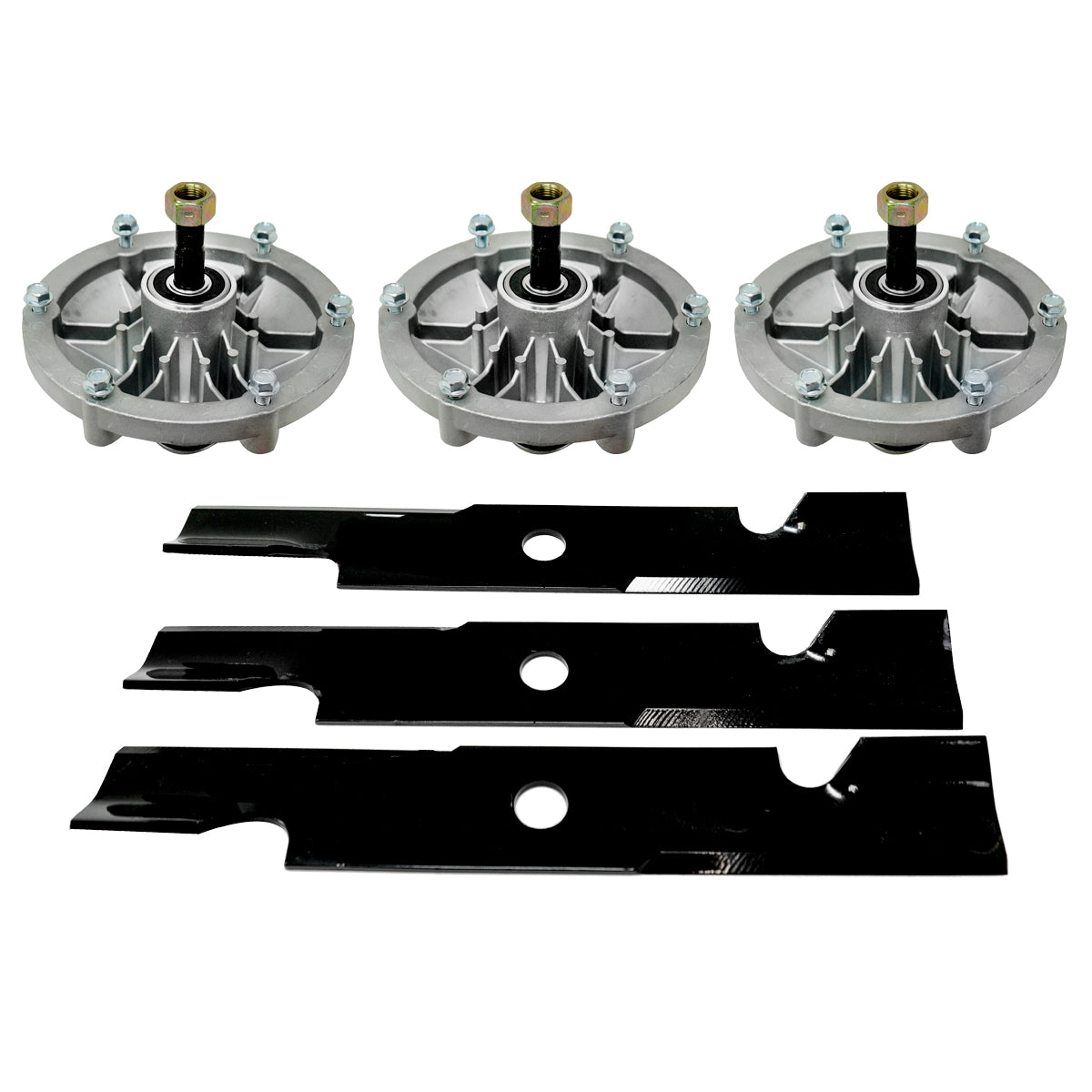Kit de cubierta de cuchillas de husillo para Exmark Quest 48 de 52 pulgadas 121-5681 103-6381