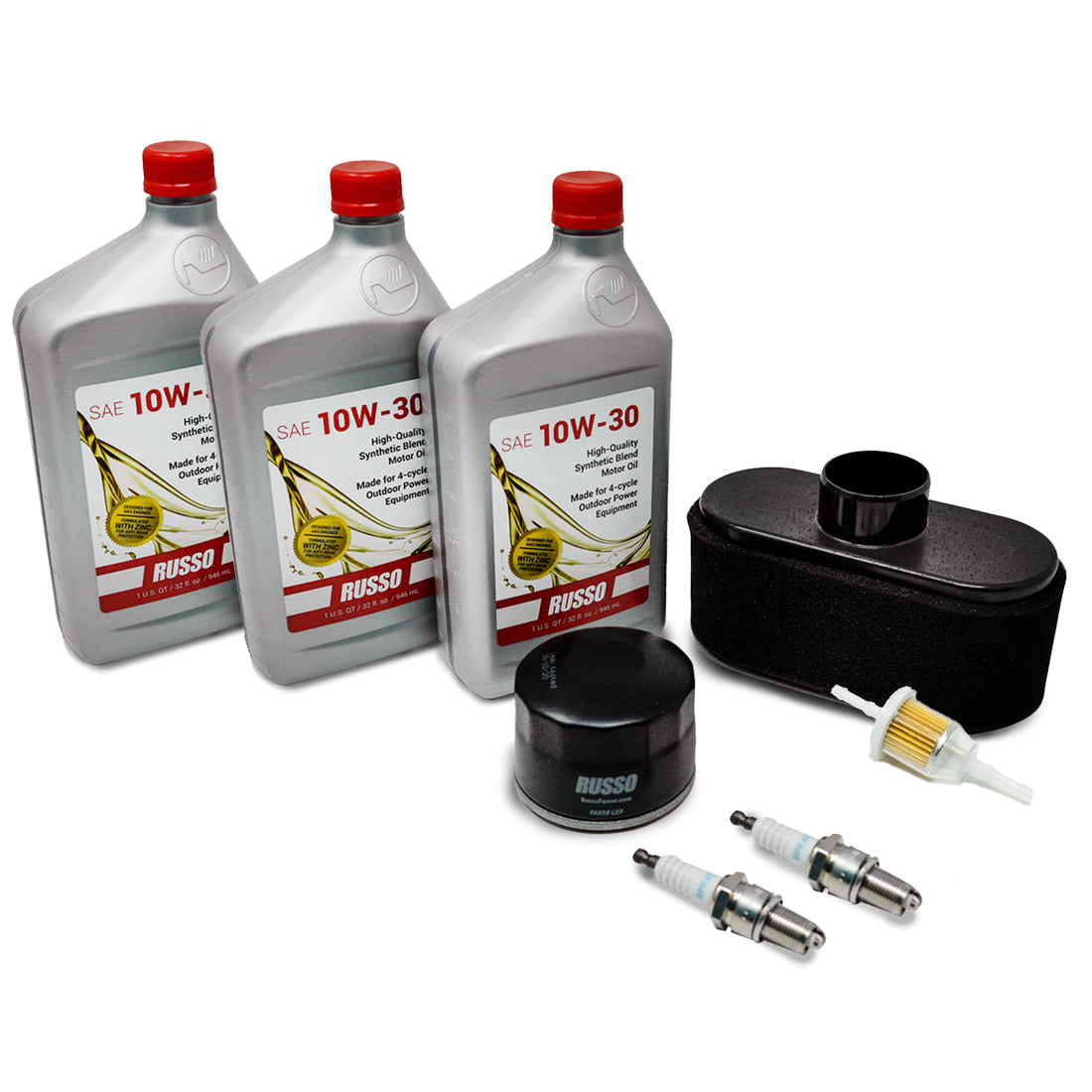 Tune Up Kit 10W-30 for Kawasaki FR651V FR691V FR730V FS651V FS691V 99969-6425 99969-6543