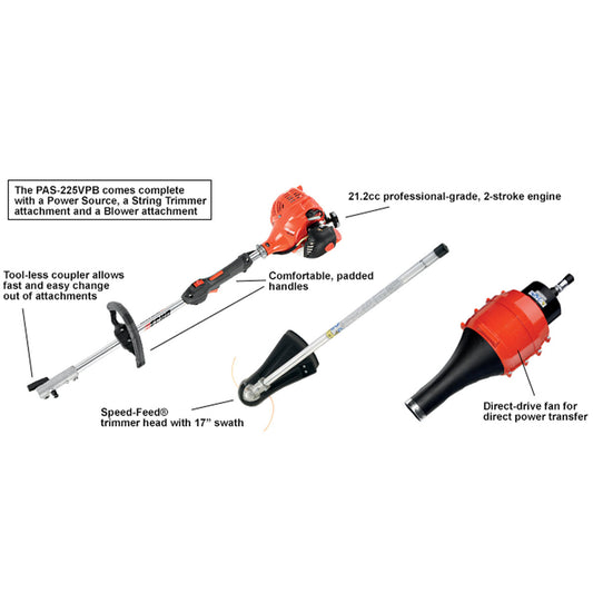 Echo PAS-225VPB Pro Attachment Series Kit Blower 21.2CC