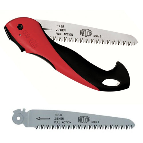 Sierra plegable Felco™ 600 (F600) con kit de hojas de repuesto Felco™ 600/3