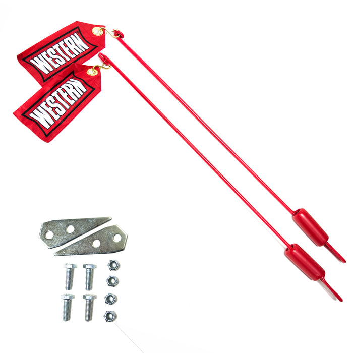 Western 59700 Blade Guide Assembly (Flag Style) Set