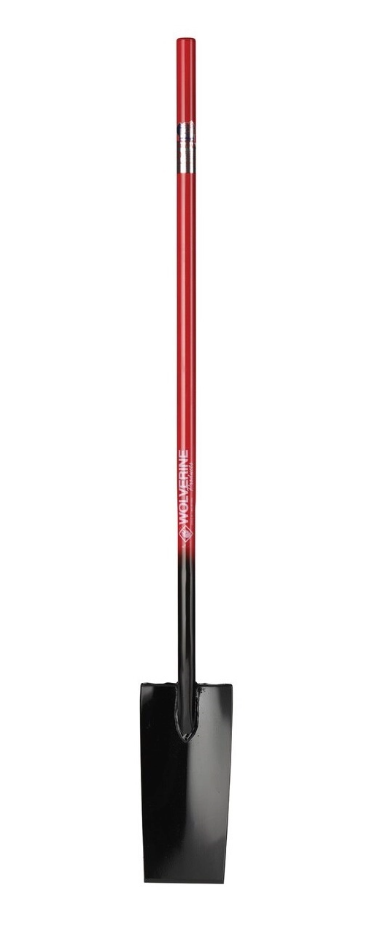Wolverine LH15SB All Steel 15 In. Spade w/ 54 In. Handle