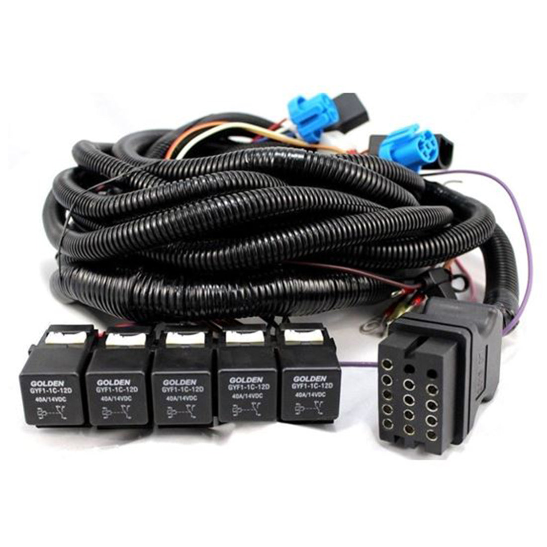 Boss MSC08001 13-Pin Wiring Harness
