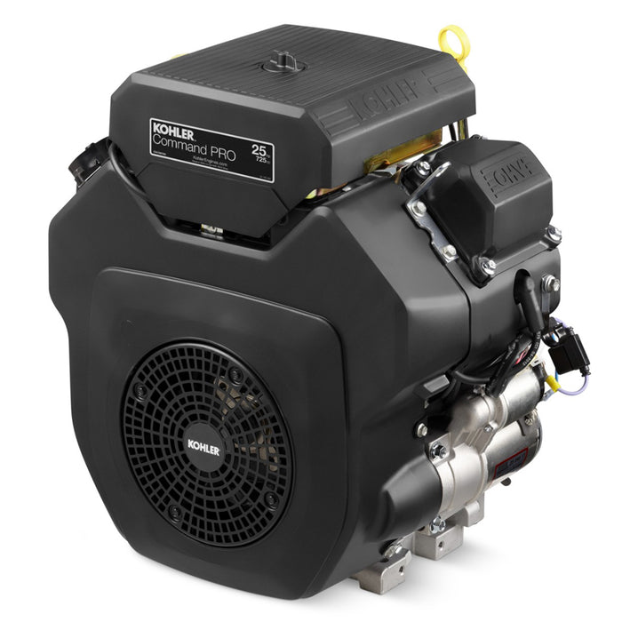 Kohler PA-CH740-3117 25HP 1-1/8" X 2.75" Horizontal PTO Shaft Electric Start Engine