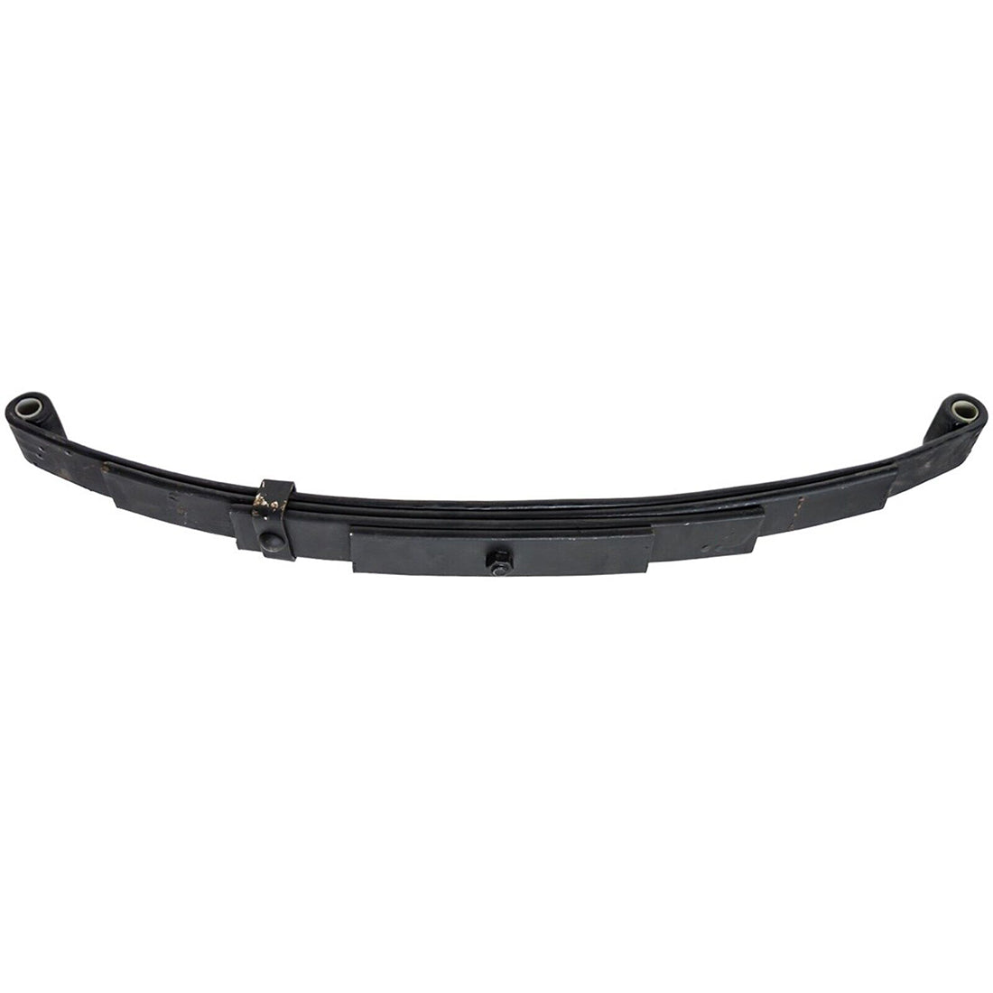 Resorte de ojo doble de 4 hojas, 25-1/4” de largo, capacidad de 2400 lb