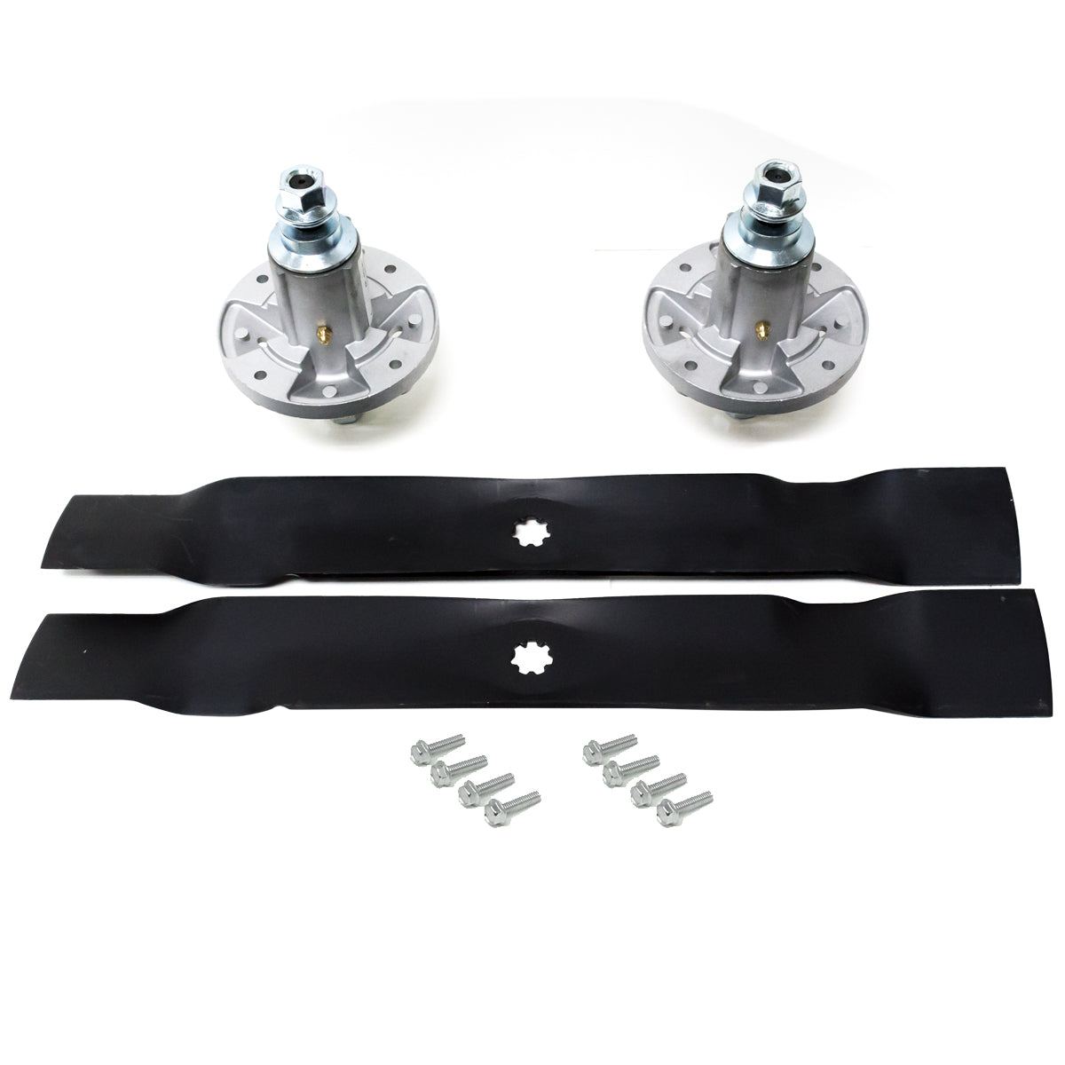 Blade Spindle Kit for John Deere 42 Inch 102 105 115 125 135 D100 D105 D110 D120 LA100 LA105 AUC15811 GX22151