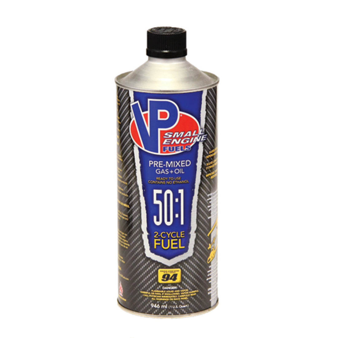VP 6235 Combustible premezclado para motores pequeños de 2 tiempos, 50:1, 1 cuarto de galón.