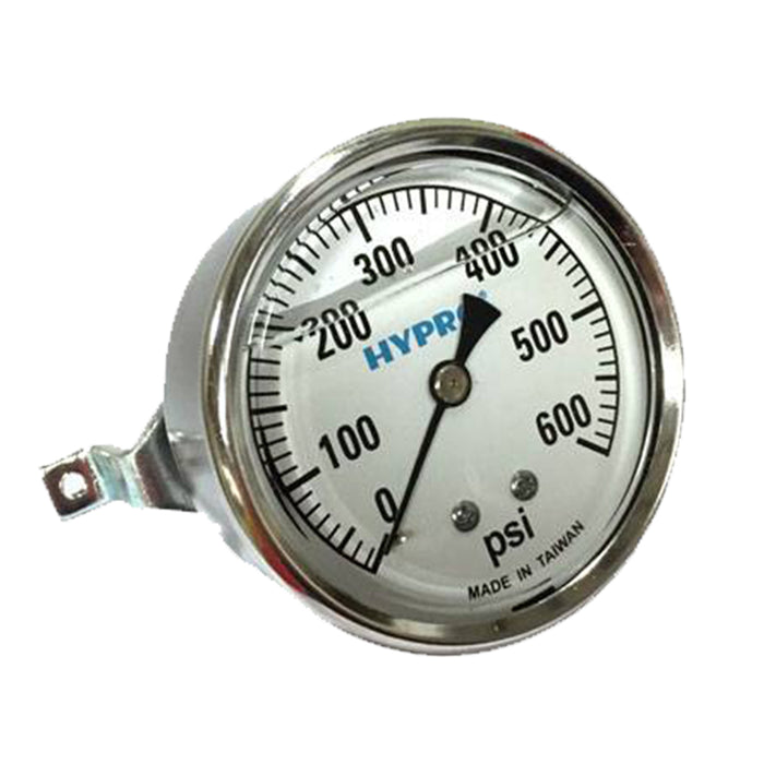 Hypro WGG600C 2.5" Liquid Filled 0-600 PSI U-Clamp Pressure Gauge