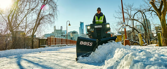 Beat the Freeze: Choosing the Right Sidewalk Snow Removal Machine for Your Crew