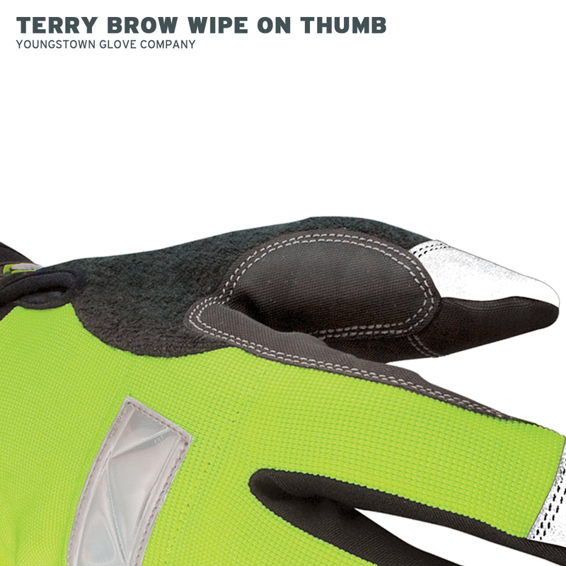 Youngstown Safety Lime Winter Glove