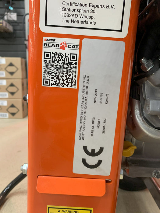 Crary Bear Cat SC2163 2 In. Chipper-Shredder