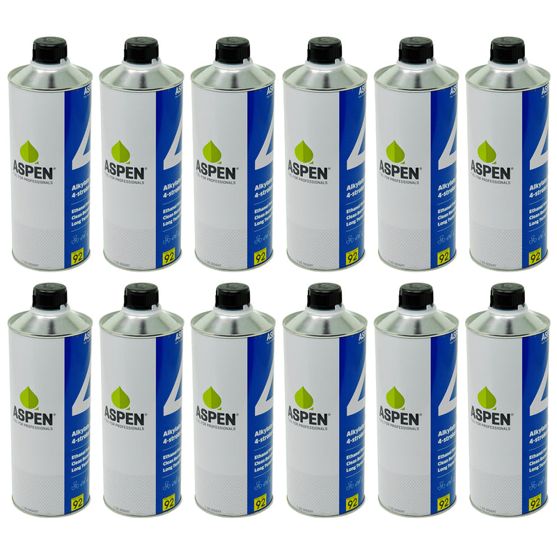 Aspen 4 Ethanol Free 4-Cycle Fuel 1 Quart 12PK