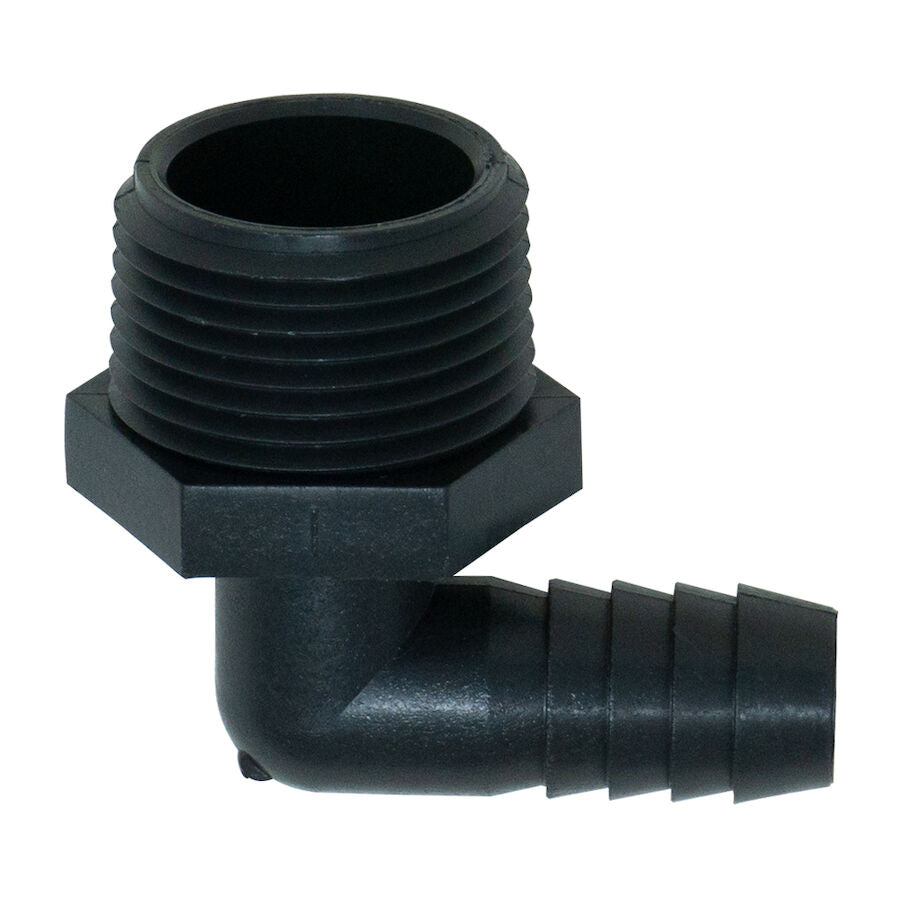 Codo de conexión Boss 135-5744, 90° [3/4" Npt - 1/2" Hb]