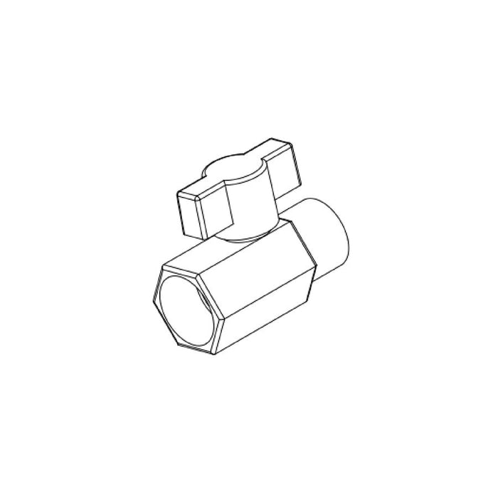 Válvula Boss 135-5760 cromada, 1/2 [N90Fml12]