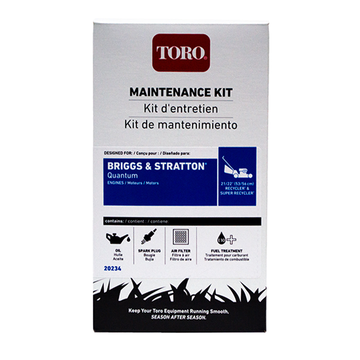 KIT DE MANTENIMIENTO Toro 20234 WPM - BRIGGS