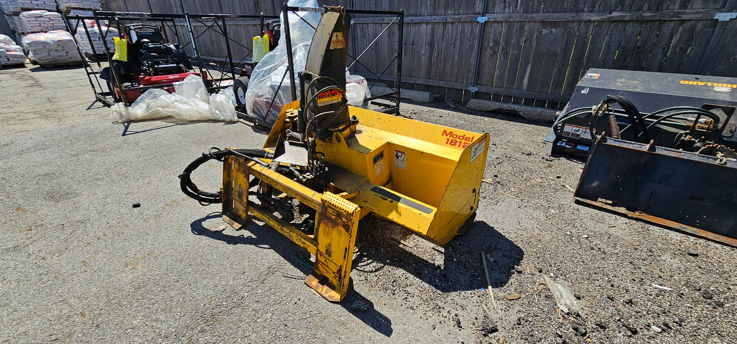 Erskine 1812 Skid Steer Snow Blower