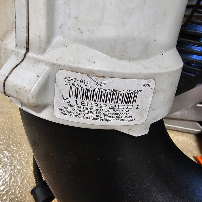 2020 Stihl BR 800 C-E Backpack Blower