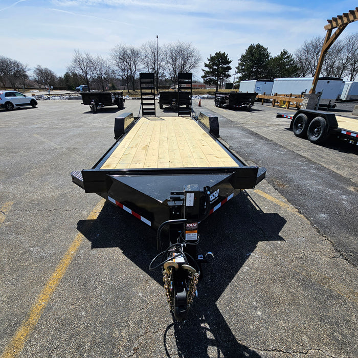 Midsota Manufacturing NST20-BP-154 20 ft. Skid Steer Trailer