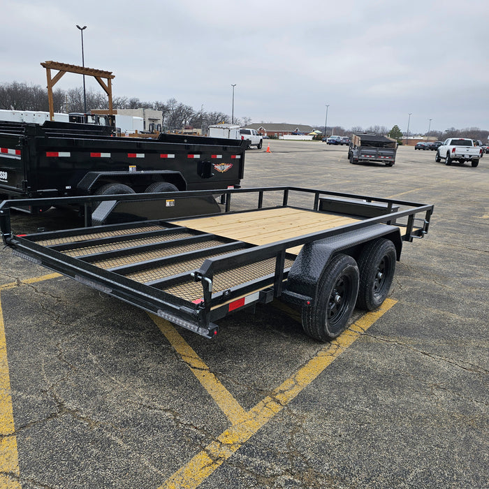 H&H Trailers H8214TRS-070 14 ft. Utility Trailer