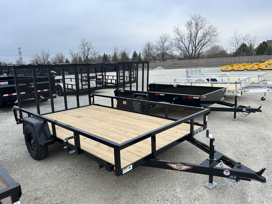 H & H Trailers H7612RSA-030 12 ft. Utility Trailer