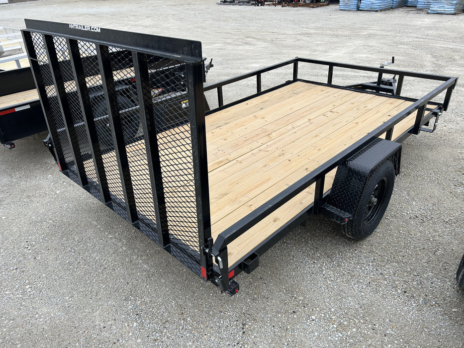 H & H Trailers H7612RSA-030 12 ft. Utility Trailer