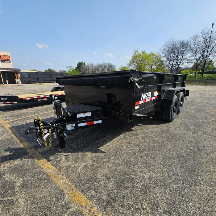 Midsota DT8214-14KMIDS 14 ft. Nova Dump Bed Trailer