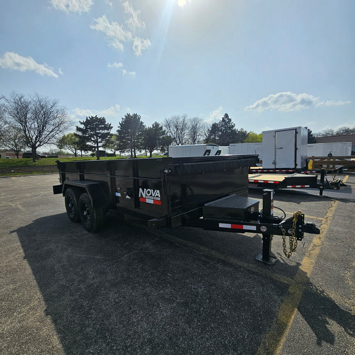 Midsota DT8214-14KMIDS 14 ft. Nova Dump Bed Trailer
