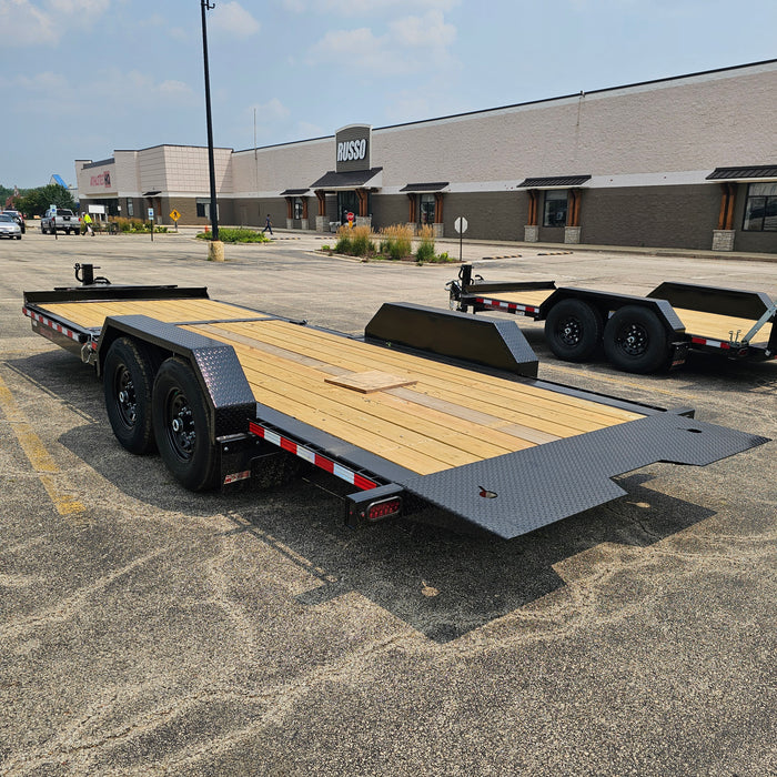 Midsota NTB22-BP-154 22 ft. Midsota Tilt Bed Trailer