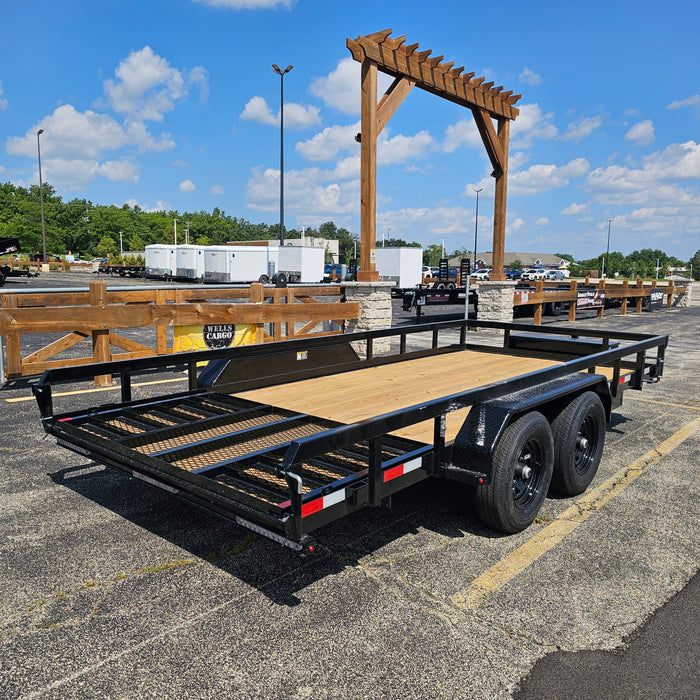 H&H Trailers H8216HTRS-100 16 ft. Landscape Trailer