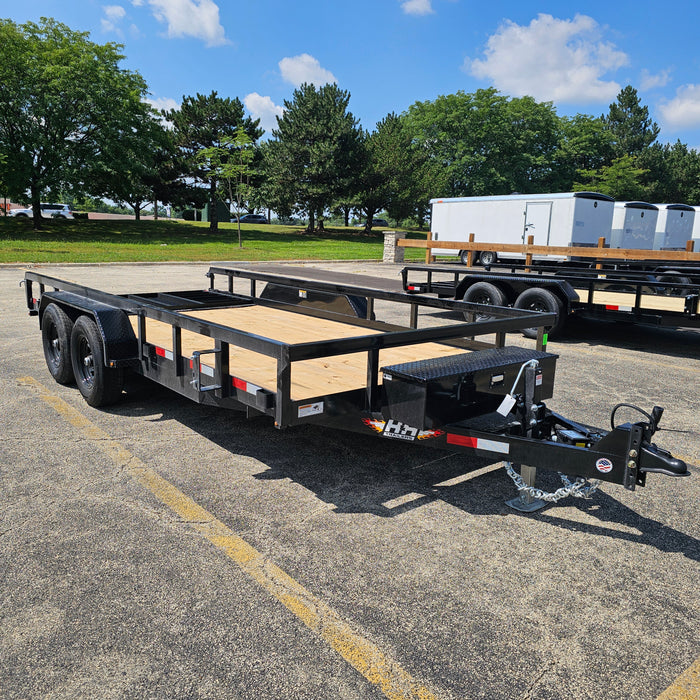 H&H Trailers H8216HTRS-100 16 ft. Landscape Trailer