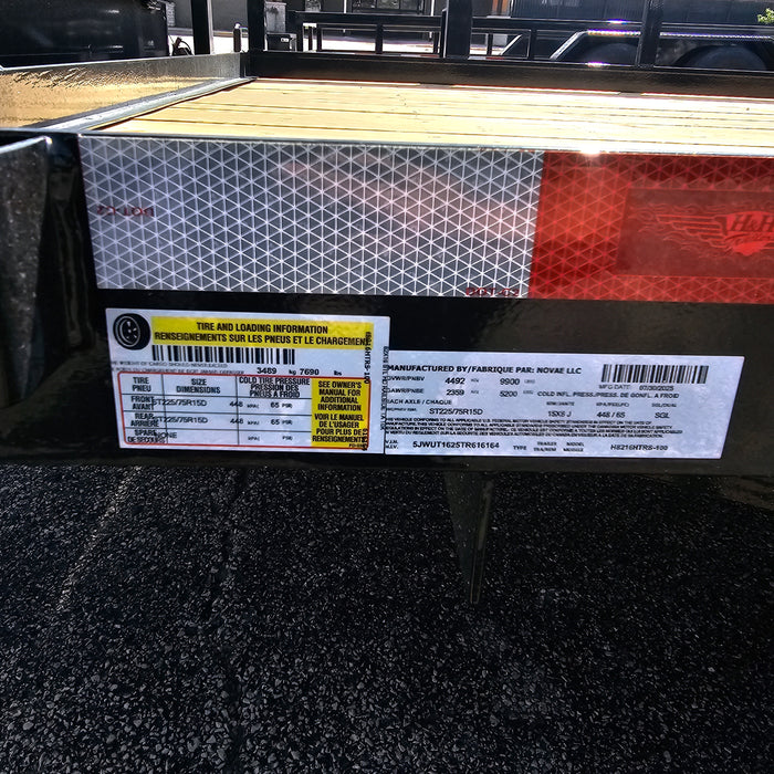 H&H Trailers H8216HTRS-100 16 ft. Landscape Trailer