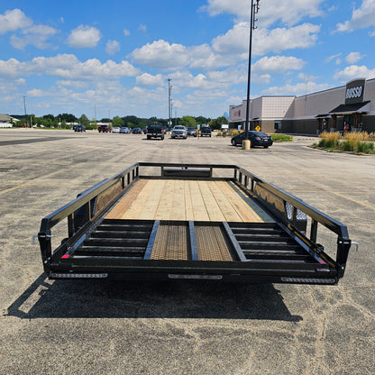Remolque para paisajismo de 16 pies H&amp;H Trailers H8216HTRS-100