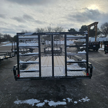 Remolque utilitario de acero H&H Trailers H8216TRS-070 de 16 pies