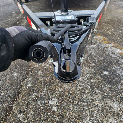 Remolque utilitario de acero H&H Trailers H8216TRS-070 de 16 pies