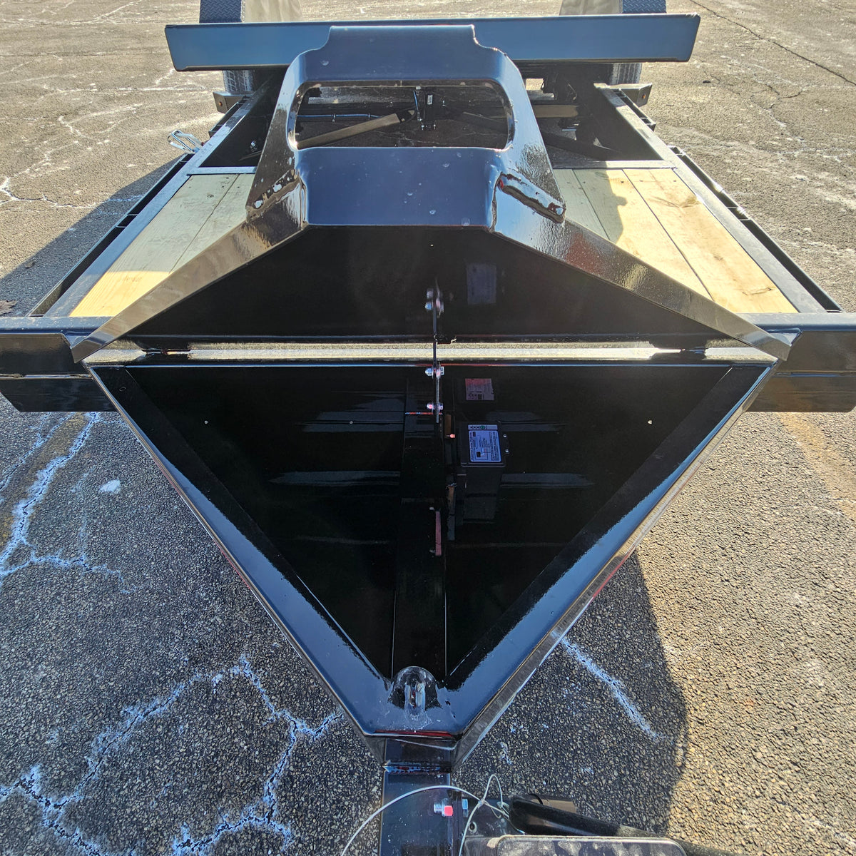 Remolque de plataforma inclinable Midsota NTB20-BP-154 de 20 pies