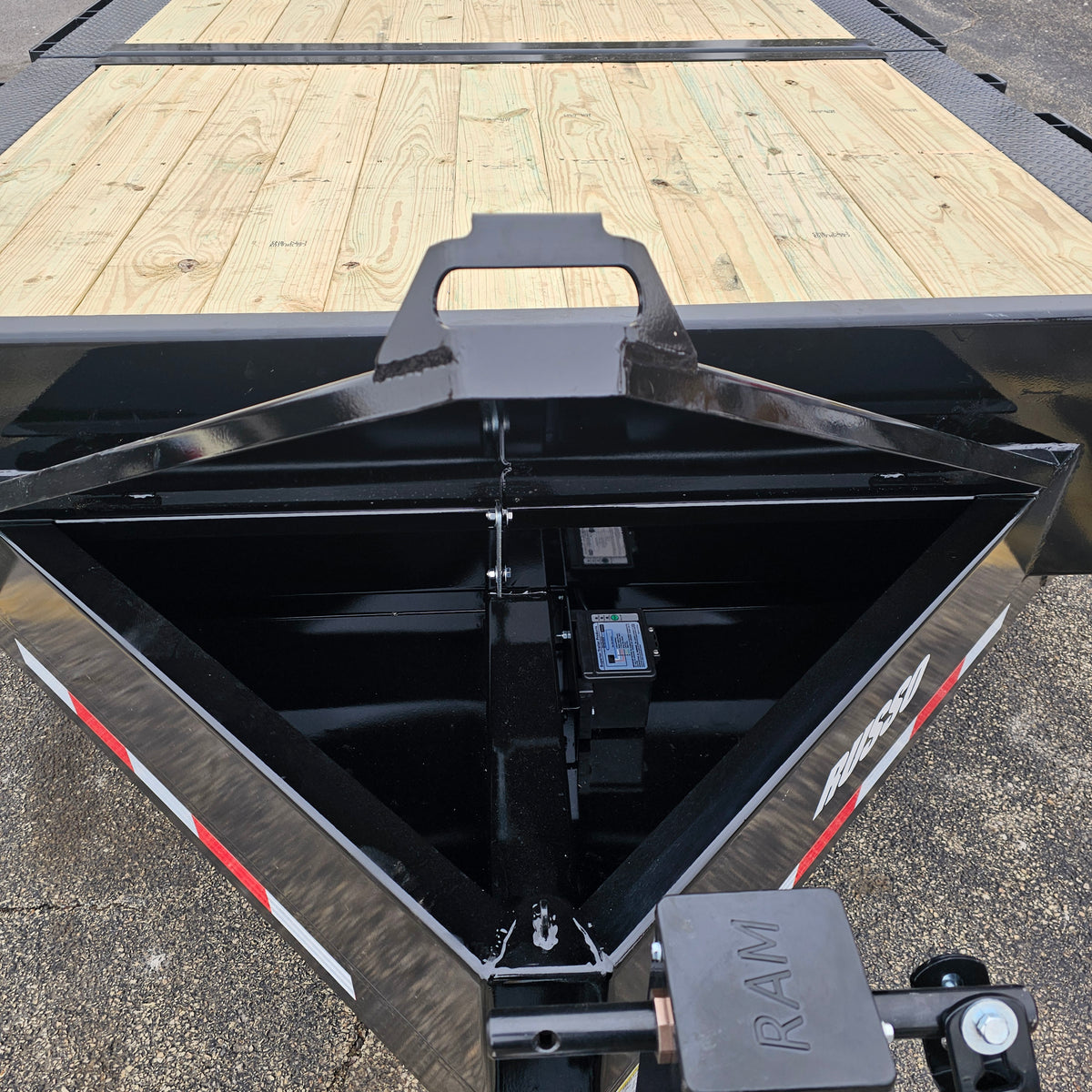 Midsota NTBWB24-BP-176 24 Ft. Skid Steer Wide Body Trailer
