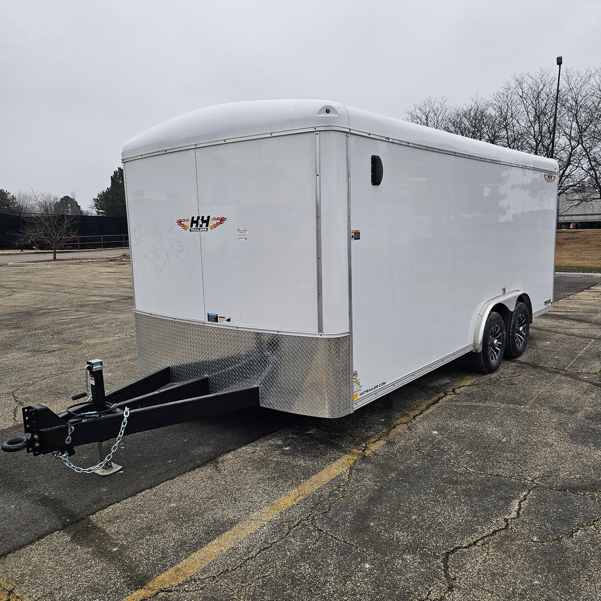 H&H Trailers H9618TT-100 18 Ft. Topline Enclosed Trailer