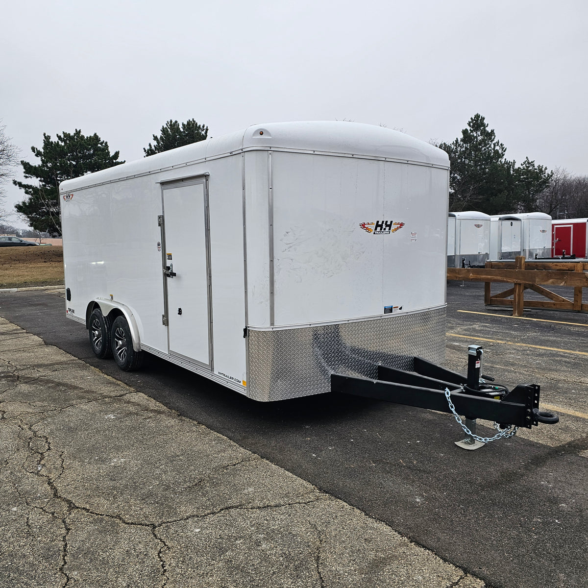 H&H Trailers H9618TT-100 18 Ft. Topline Enclosed Trailer