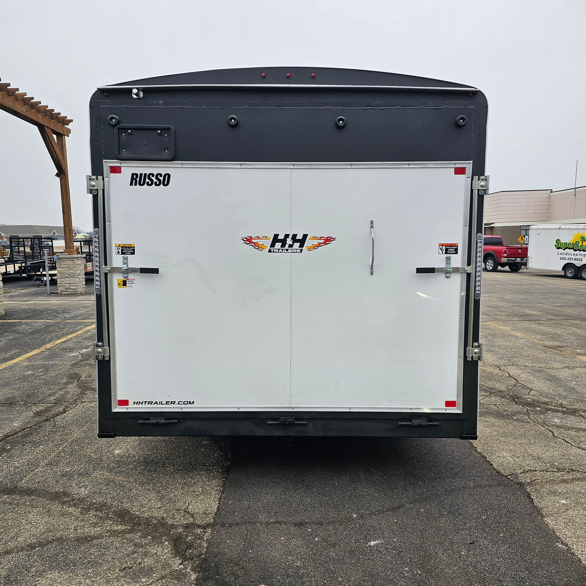 H&H Trailers H9618TT-100 18 Ft. Topline Enclosed Trailer