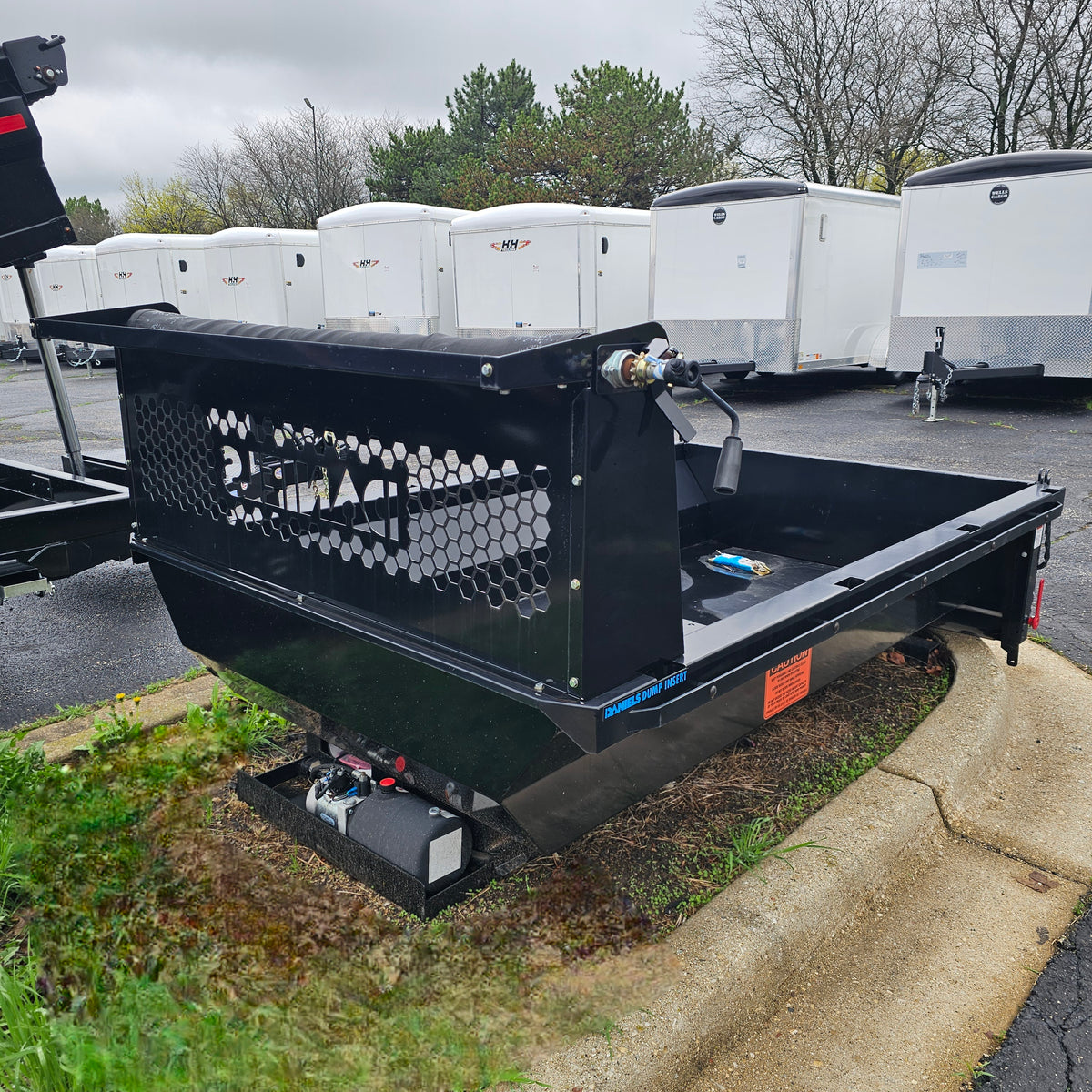 Daniels Mfr DB-08 8 ft. Dump Body Insert includes Cab guard and Tarp