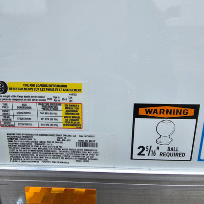 Wells Cargo WHD8520T3 20 ft. Wagon Hd Enclosed Trailer