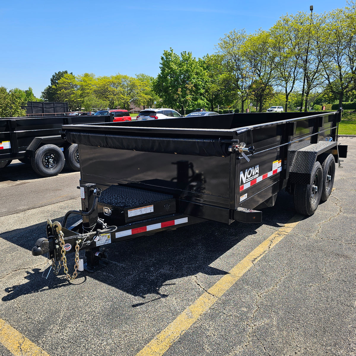 Midsota NDT8214-BP-154 14 ft. Nova Dump Bed Trailer