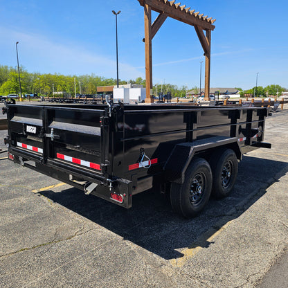 Midsota NDT8214-BP-154 14 ft. Nova Dump Bed Trailer
