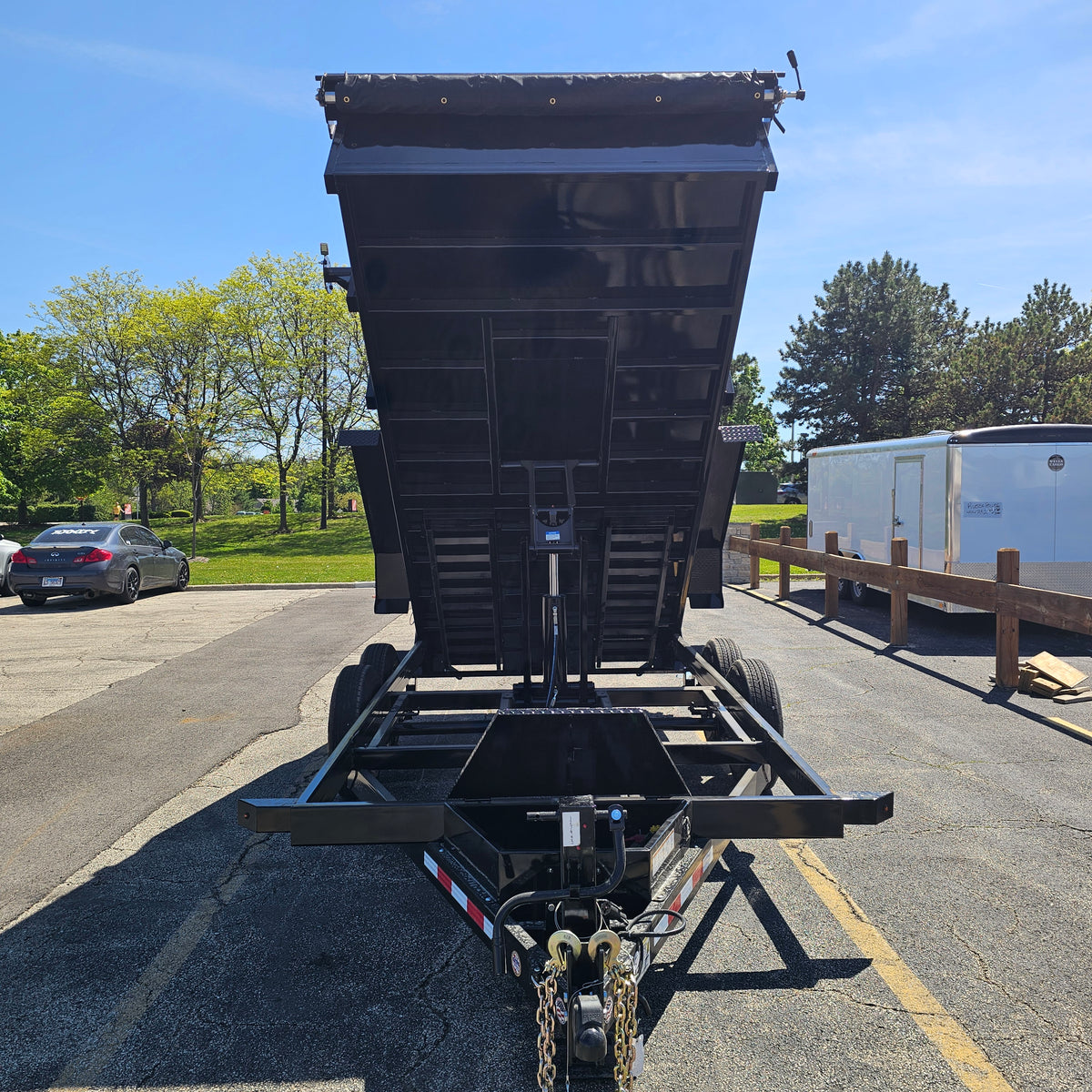 Midsota NDT8214-BP-154 14 ft. Nova Dump Bed Trailer