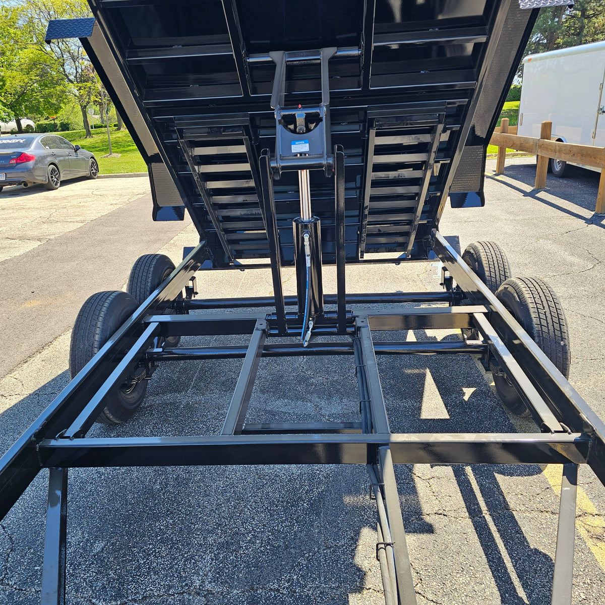 Midsota NDT8214-BP-154 14 ft. Nova Dump Bed Trailer