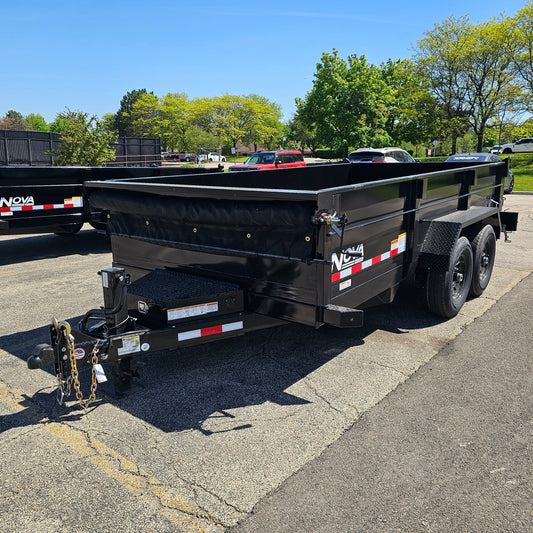 Midsota NDT8214-BP-154 14 ft. Nova Dump Bed Trailer