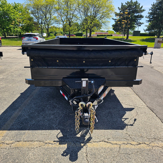 Midsota NDT8214-BP-154 14 ft. Nova Dump Bed Trailer