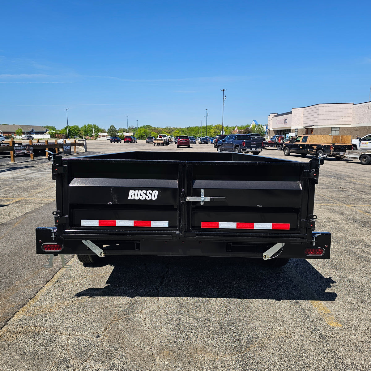 Midsota NDT8214-BP-154 14 ft. Nova Dump Bed Trailer