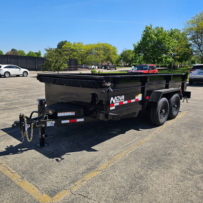 Midsota NDT8214-BP-154 14 ft. Nova Dump Bed Trailer