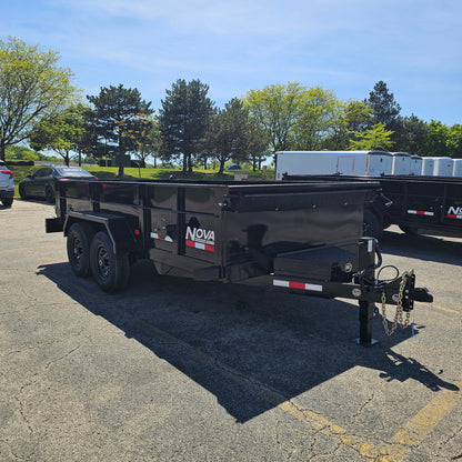 Midsota NDT8214-BP-154 14 ft. Nova Dump Bed Trailer